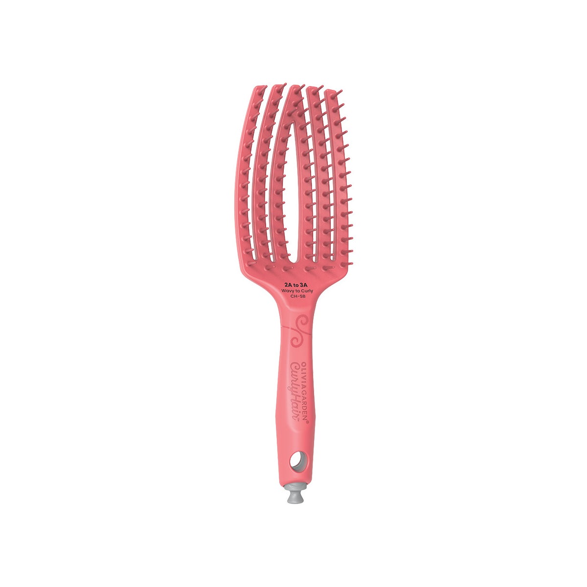 Olivia Garden | CurlyHair Single Bristle (2A to 3A) Wavy to Curly – CH-SB Brush