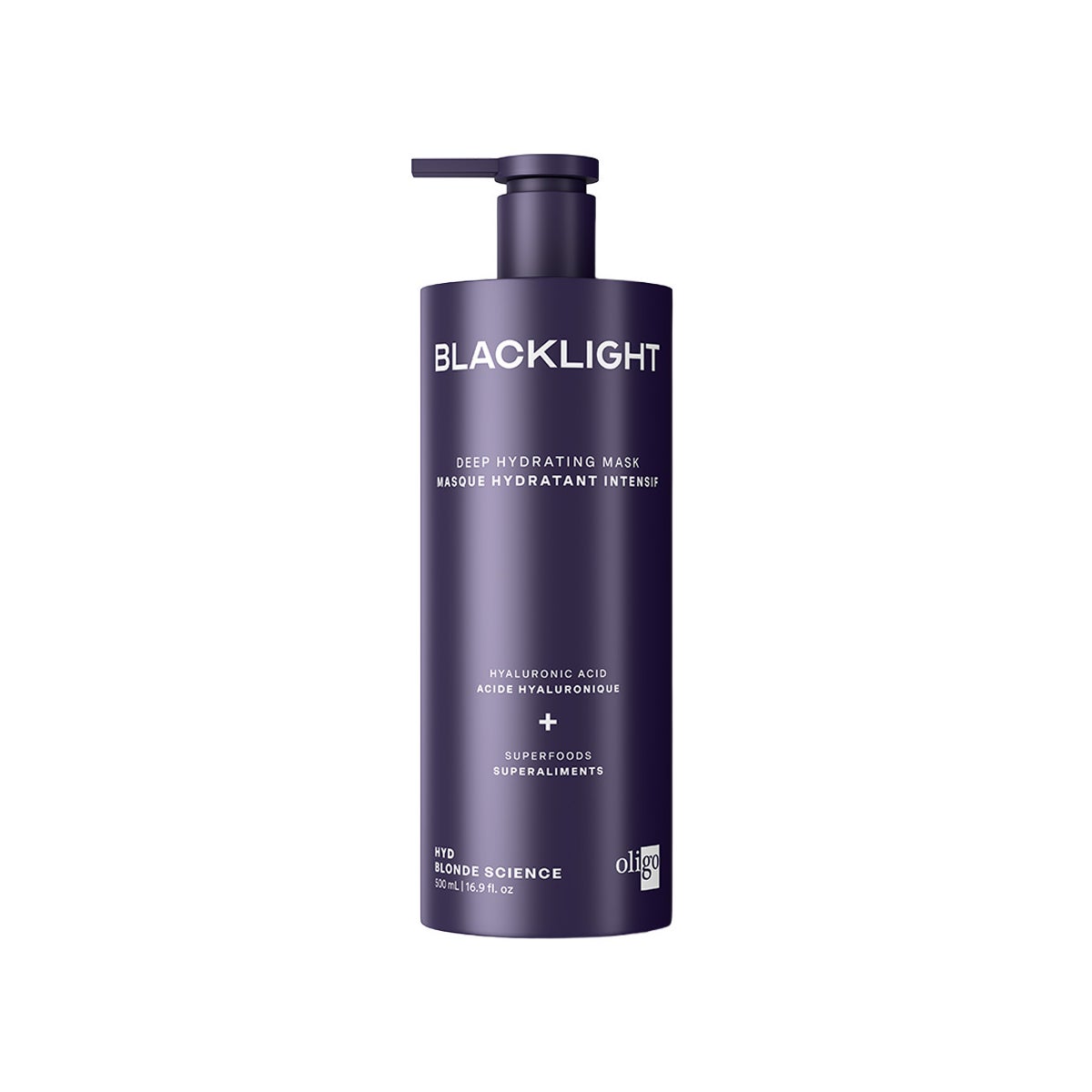 Oligo | Blacklight [HYD] Deep Hydrating Mask (500ml)