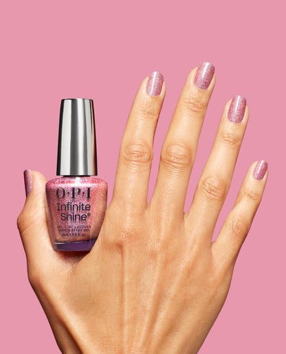 OPI | Infinite Shine • Good Enough to Treat: Pinkish Delight