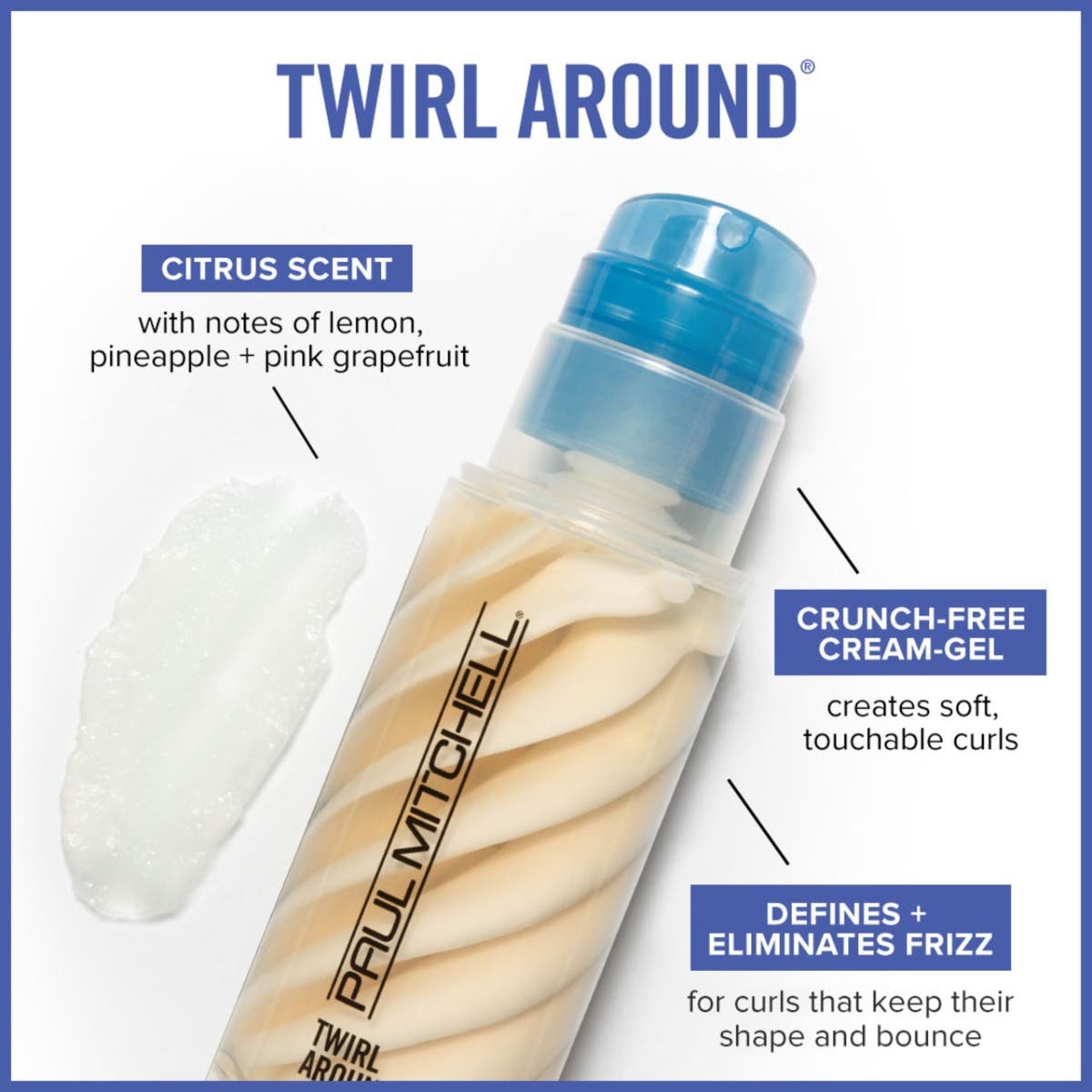 Paul Mitchell | Twirl Around Styling Cream-Gel (150ml)