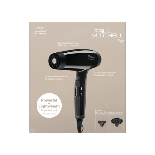 Paul Mitchell | Dry Lightweight Professional Hair Dryer – Black