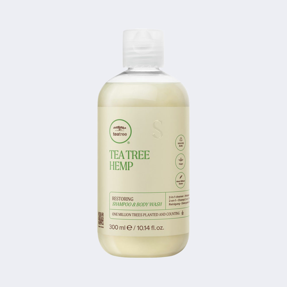 Paul Mitchell | Tea Tree Hemp Shampoo and Body Wash (300ml)