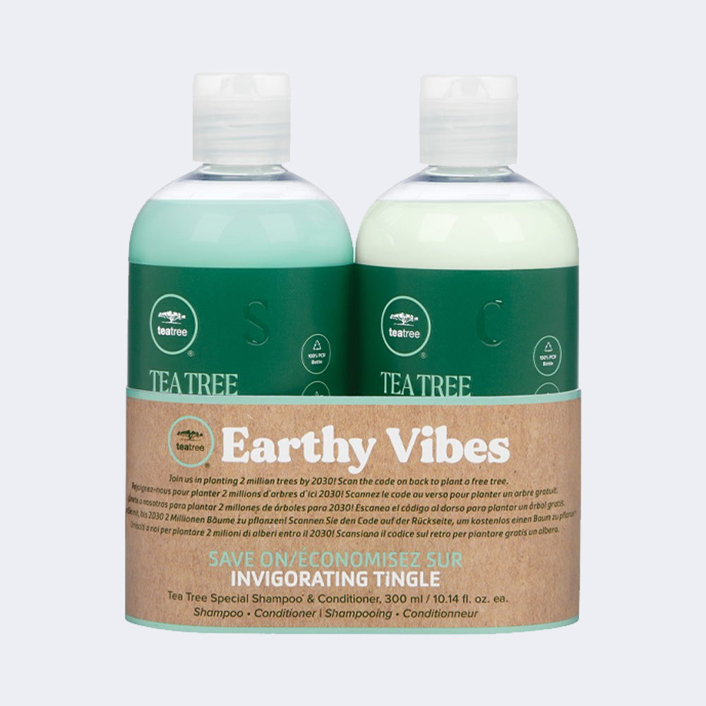 Paul Mitchell | Tea Tree Earthy Vibes Invigorating Tingle Duo (300ml)