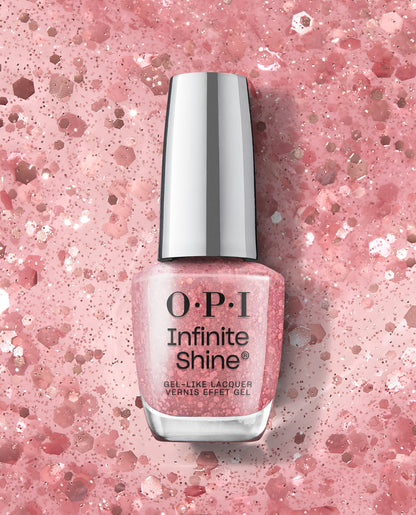 OPI | Infinite Shine • Make 'Em Jelly!: Servin’ Pink