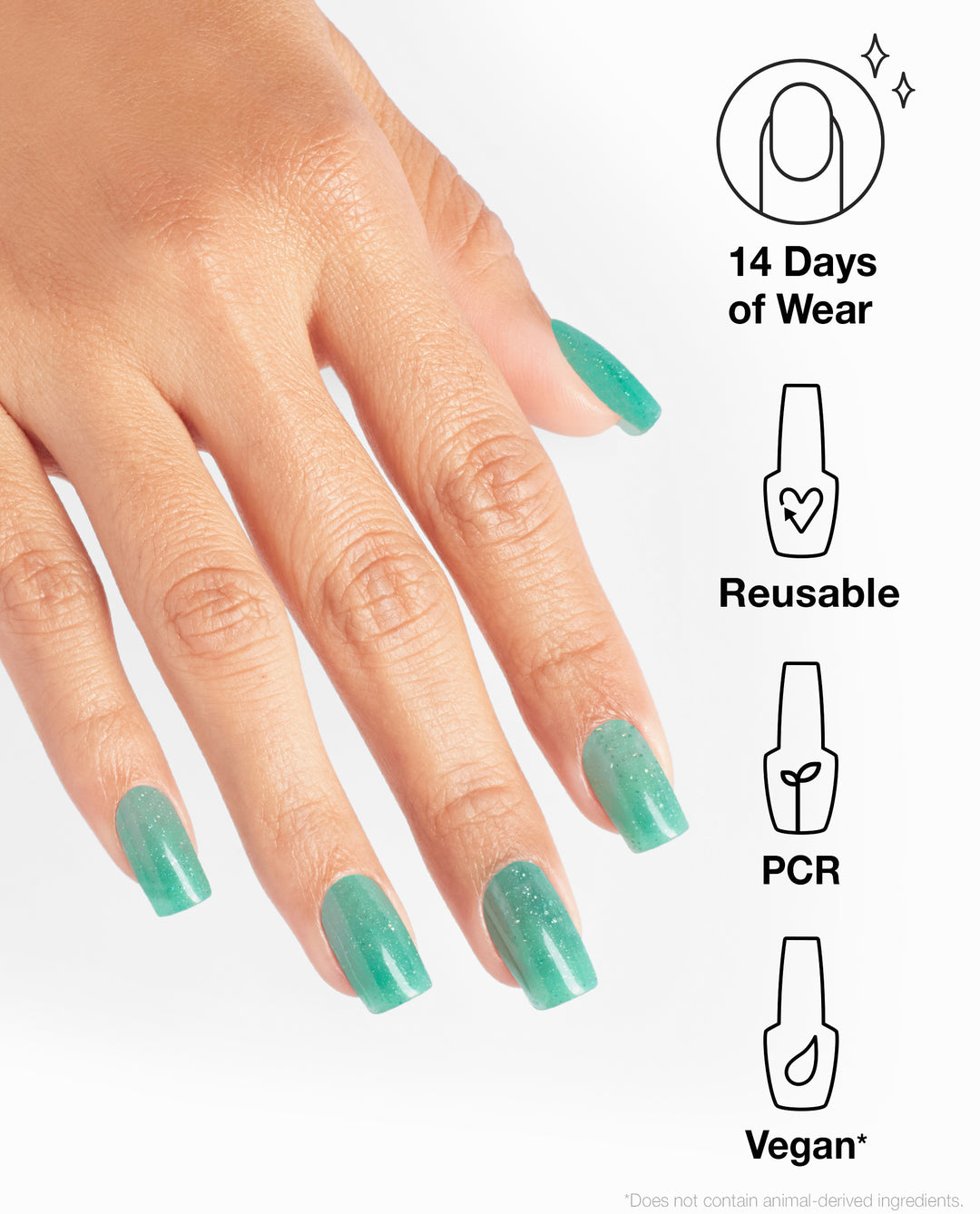 OPI | xPRESS/ON • All Teal, All Shade