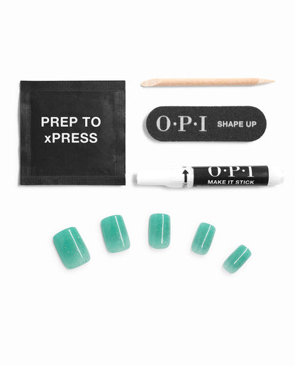 OPI | xPRESS/ON • All Teal, All Shade