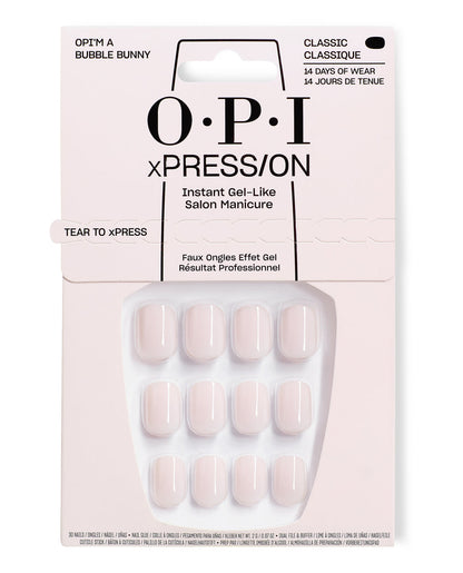 OPI | xPRESS/ON • OPI'm a Bubble Bunny