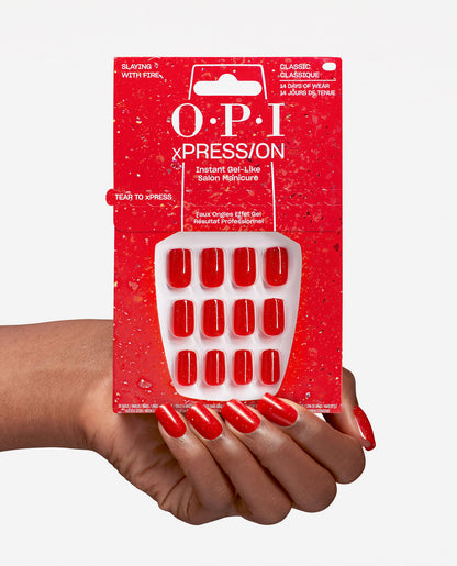OPI | xPRESS/ON • Slaying with Fire