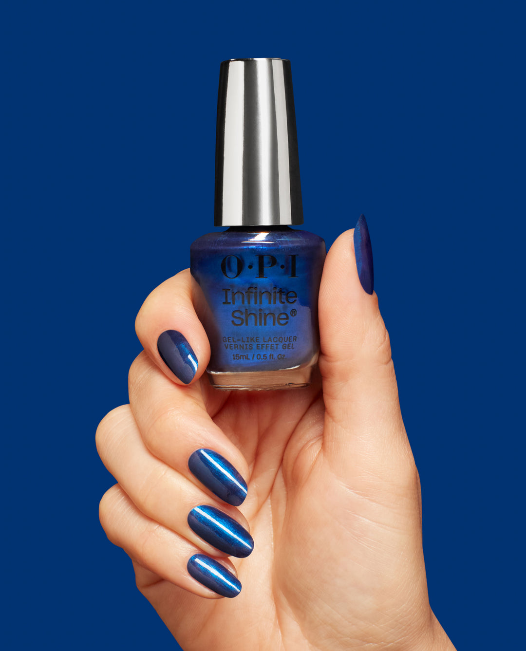 OPI | Infinite Shine • Good Enough to Treat: Sneak-a-Blue Candy