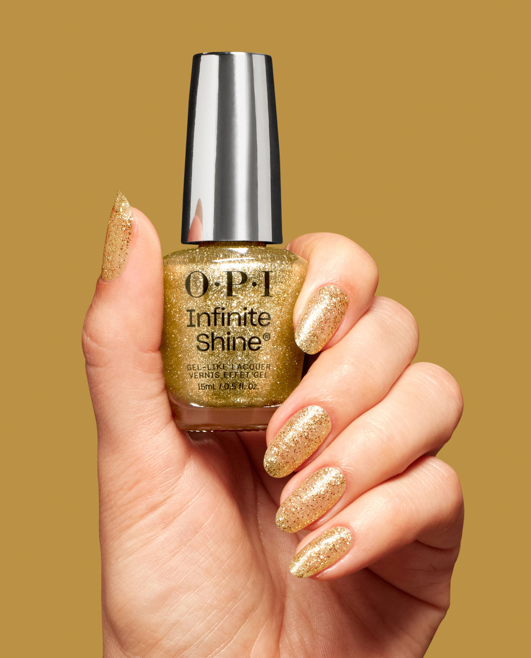 OPI | Infinite Shine • Good Enough to Treat: Sugarlips on My Tips