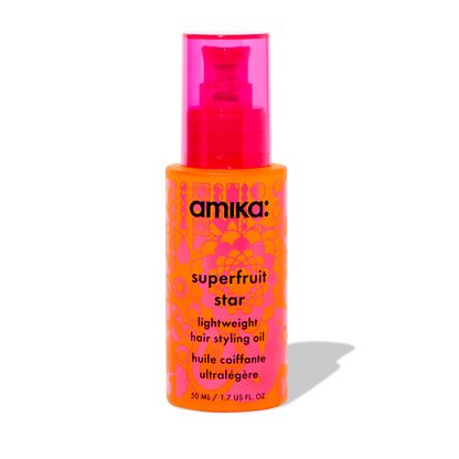 amika | superfruit star lightweight hair styling + heat defense oil (50ml)