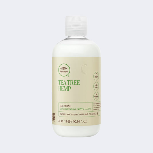 Paul Mitchell | Tea Tree Hemp Conditioner and Body Lotion (300ml)