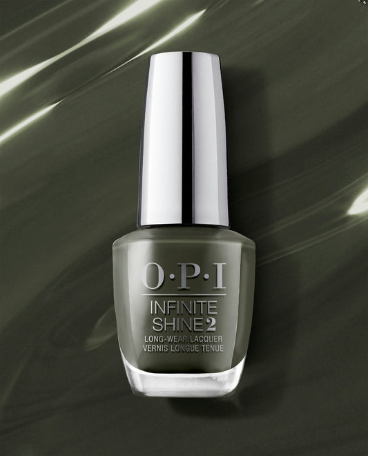 OPI | Infinite Shine • Things I’ve Seen in Aber-green