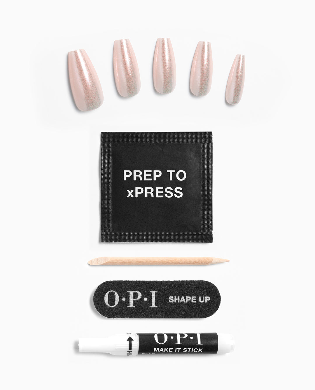 OPI | xPRESS/ON • Throw Me a Kiss (Long)