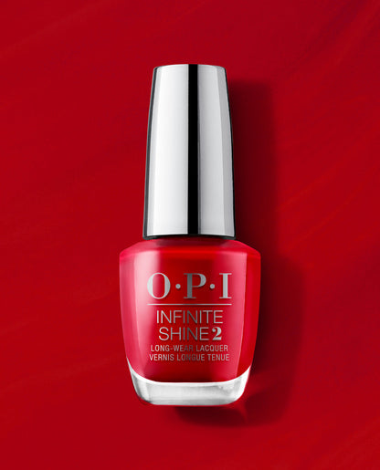 OPI | Infinite Shine • Unequivocally Crimson