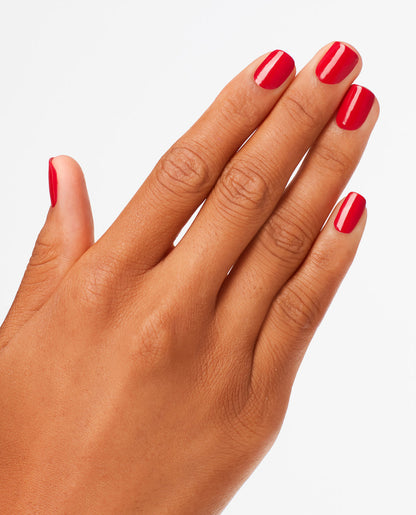 OPI | Infinite Shine • Unequivocally Crimson