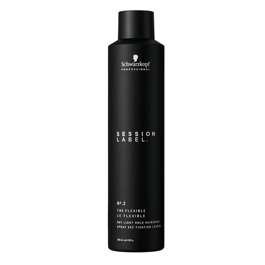 Schwarzkopf | OSiS+ Session Label The Flexible Dry Light Hold Hairspray (300ml)