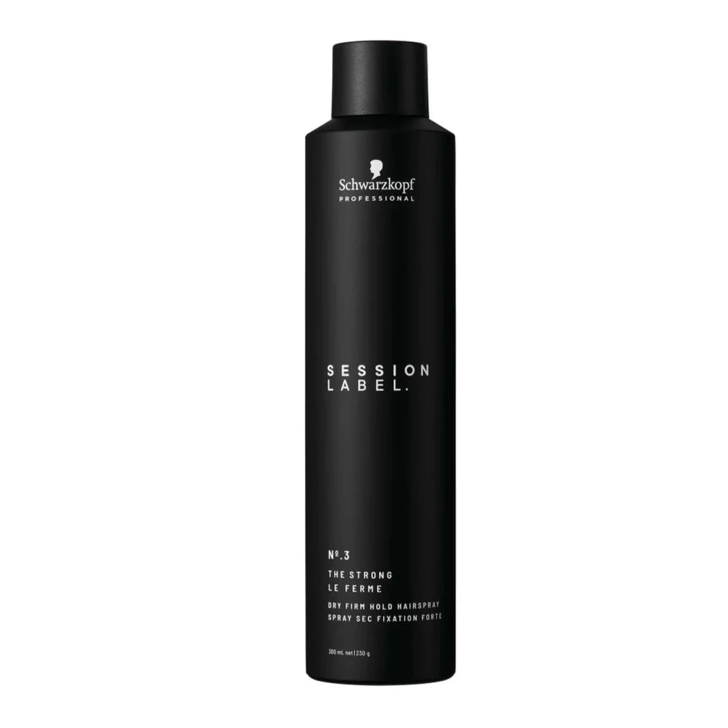 Schwarzkopf | OSiS+ Session Label The Strong Dry Firm Hold Hair Spray (300ml)