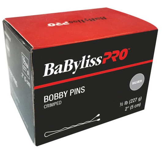 Dannyco | Silver Crimped Bobby Pins, 2 Inch