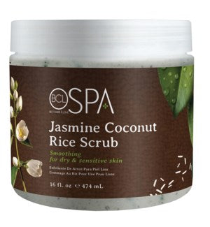 BCL Spa | Rice Scrub Jasmine Coconut (16oz)