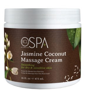 BCL Spa | Massage Cream Jasmine Coconut (16oz)