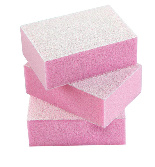 Dannyco | Mini Disposable Buffing Block Grit 150/150 50/pk, Pink