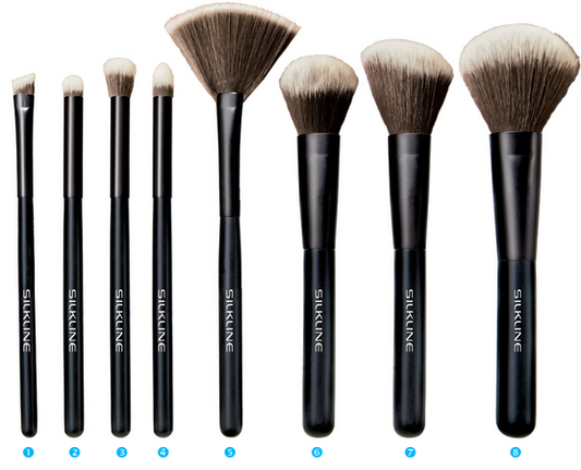 Silkline | Makeup Brush Set 8 pack