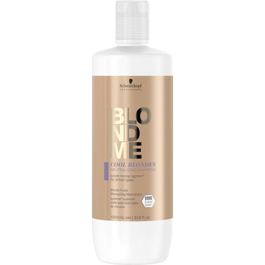 Schwarzkopf | BLONDME® Cool Blondes Neutralizing Shampoo (1L)