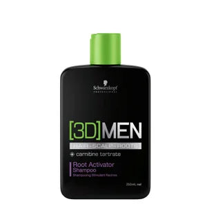 Schwarzkopf | 3D Men Root Activator Shampoo (250ml)