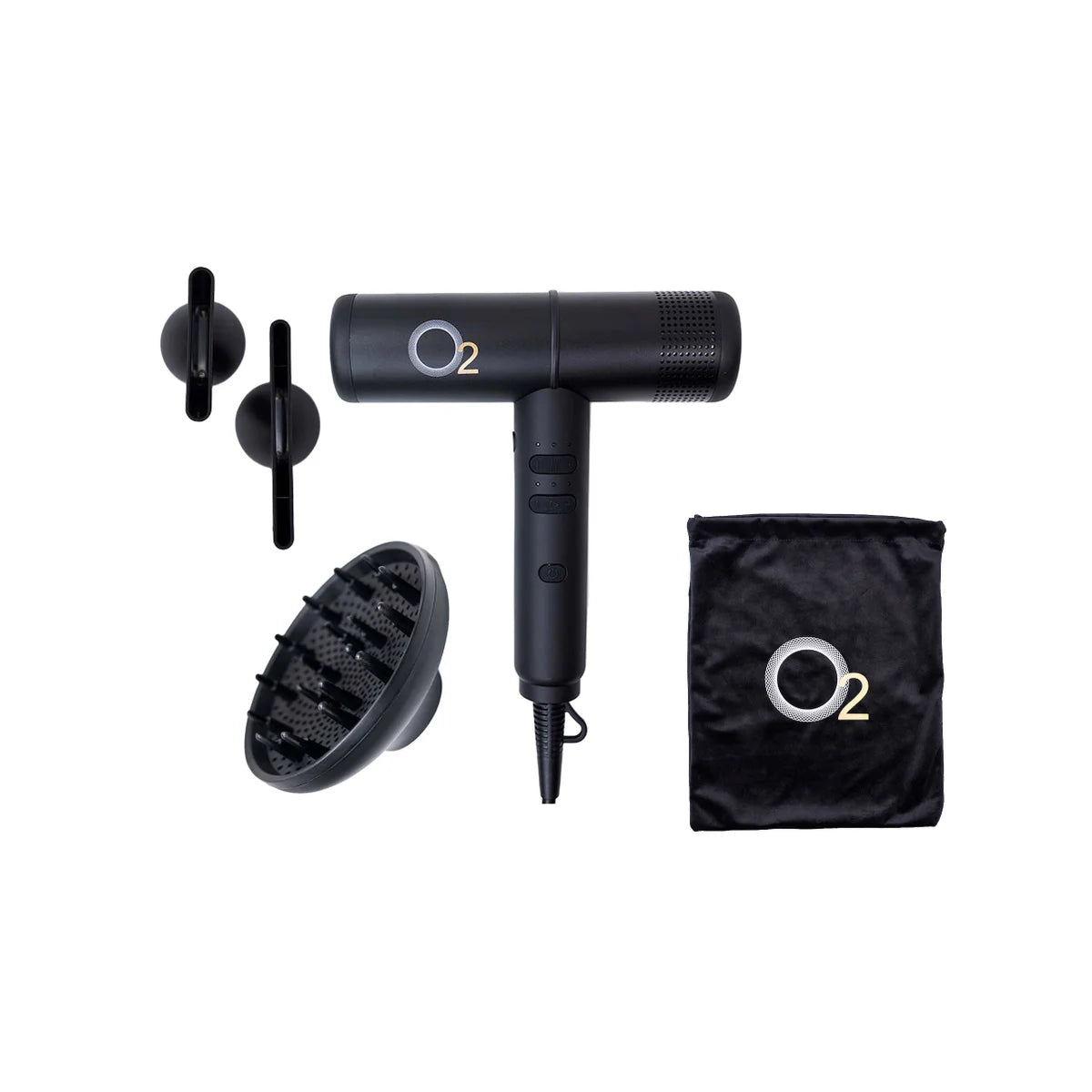 O2 Professional | O2 Hypersonic Hair Dryer – Quaffed